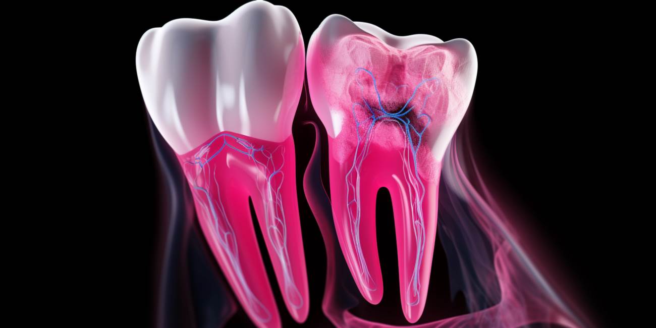Does gum disease go away when teeth are removed?